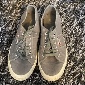 Gray Superga Sneakers